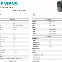 6SL3220-3YD16-0CB0G120XAƵ 2.2kW