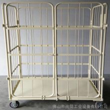 笼车厂家告诉您电商物流周转台车 拣货车应用介绍