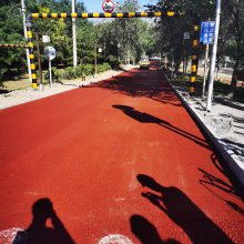 道路摊铺沥青/彩色沥青施工/北京周边包工包料施工咨询