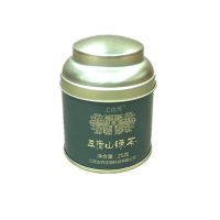 彩印喜糖凸盖铁盒 订做圆形花茶铁罐 田园风欧式茶叶罐 68x85mm
