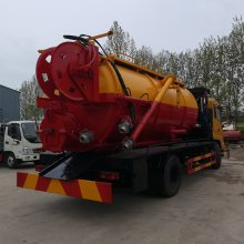 东风天锦清洗吸污车15方 小区污水淤泥处理吸污车养殖场配置吸粪车