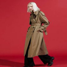 澳可 風(fēng)衣外套女裝2019新款 折扣服飾*** 萊茵品牌女裝旗艦店韓版羊皮牛仔褲