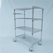 中量型镀铬架 金属贯通式仓储置物镀铬货架批发