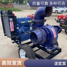 12寸口径排涝灌溉抽水泵56马力城市路面排水泵980立方柴油混流泵