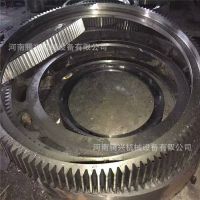 大量供应烘干机齿圈拖轮 球磨机齿圈衬板钢球 定做各种齿圈齿轮