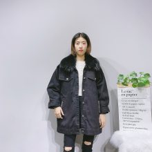 原创设计师品牌 风雅出彩羽绒服 欧韩风格广州***折扣大码女装货源批发