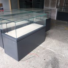 文化馆低反射玻璃展柜/手摇式开门博物馆展柜/江南造船博物馆