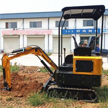15微型挖掘机 果园迷你挖沟机 杰工小型挖掘机价格