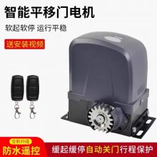 直线平移门一体机电机电动遥控开门机平开庭院别墅电动门机可定制