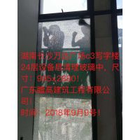 专业单位酒店楼宇自爆玻璃幕墙更换 广州外墙玻璃开启窗改造制作