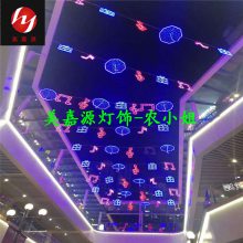 大连街道LED双龙过街灯 中国最美街道LED中国梦景观灯 LED路灯杆造型灯 圣诞节日装饰灯
