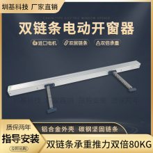 广东省广州市越秀区电动双链条式开窗器 天窗上悬窗用开窗器 进口电机