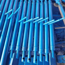邯郸工厂生产调节支撑 调节丝杠 梯形丝杠 表面刷蓝漆