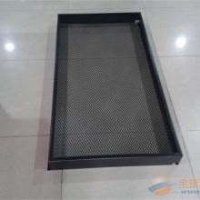 河南洛阳铝网单板铝网板菱形孔拉网铝单板售楼部银行墙面装饰材料