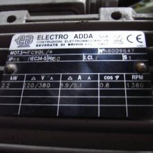 ELECTRO ADDA电机,ADDA电机FC71FE-4