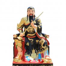 甘肃定西真武玄武大帝神像 荡魔天尊雕塑神像图片 道教祖师 酆都大帝塑像雕塑