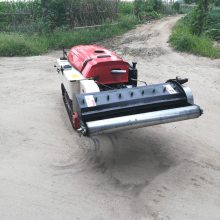 遥控式大棚管理机 小型自走式农用旋耕机 柴油果园微耕机