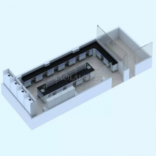 陶瓷台面通风橱全钢设计 活动通风柜提供商 涟源实验室通风控制