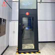 家用别墅电梯 导轨式升降台液压升降机 电动升降台