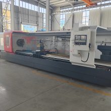 沃玛数控 CK61100X5000 卧式数控车床 整体床身 重切削 双卡盘