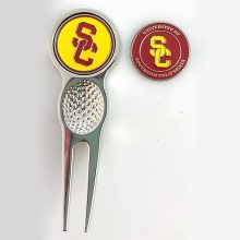 果岭叉定制个性金属高尔夫用品配件球叉定制烤漆修叉