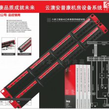 安普康(AMPCOM)六类48口机柜配线架千兆工程数据中心机房2U机架模块网络跳线对接理线配线槽 A