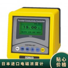 日本进口cemco 数字LCD 面板按键 高电导率液体 电磁浓度计 CM-81