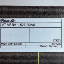 Rexroth力士乐放大器VT-VRRA1-527-20/V0 0811405060