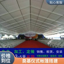 商业活动帐篷搭建户外大型活动帐篷出租车展展览篷房租赁拆搭便捷