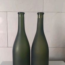 玻璃瓶厂家直销500ml橄榄绿玻璃红酒瓶