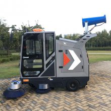 环卫五刷电动扫地车小区工厂小型垃圾扫路车新能源道路清扫车