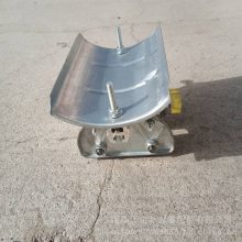 304不锈钢滑车 行车工字钢10号电缆滑车 电缆拖线滑车