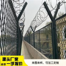 黑龙江哈尔滨垃圾场防飞网 刀片刺网防护栏