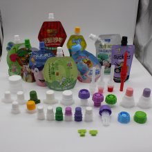 加工定制高品质30mm BIB塑料油嘴盖+硅胶牛奶阀