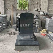 安徽芜湖现代公墓墓碑样式图片 本地芝麻白传统碑厂 火葬碑铜装饰品