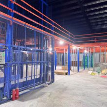 阁楼货架二层平台搭建仓库厂房办公室可拆卸免焊接工字钢结构隔层