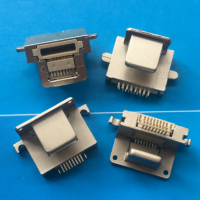 MICRO USBĸ5PIN0.8MMĽųSMTߺڽ PCB-