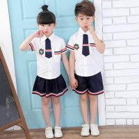 幼儿园园服校服 夏季新款中小学生校服套装儿童班服定做厂家批发