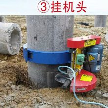 ˶����е ����ʽ��׮�� ��������׮�и�� ˮ��Ԥ�ƹ����и��