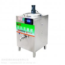 郑州浩博巴氏杀菌机 商用牛奶灭菌机 鲜奶灭菌机液体酸奶机配套设备