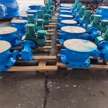 供应304法兰不锈钢三通球阀 Q641F-25P DN32气动不锈钢法兰球阀切断阀