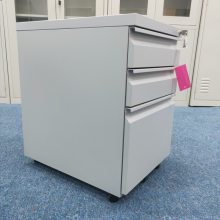 佛山三斗抽屉活动柜兼容A4挂快劳资料小推柜移动柜订制厂家