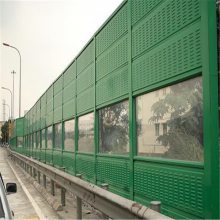 郑州工业厂房降噪声屏障 冷却塔隔音声屏障 城市高架桥百叶孔声屏障
