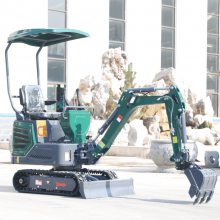 室内破碎拆除微型迷你挖掘机工程农用小钩机风冷柴油履带挖沟机