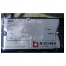 BUCHER布赫内啮合齿轮油泵QX21-016/23-006R