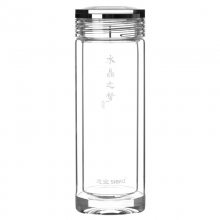 思宝水晶之梦玻璃杯 双层加厚防烫礼品杯 杯子批发印字