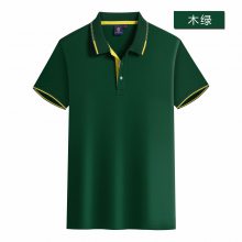 云南短袖T恤定做广告logo Polo衫定制 logo翻领工作服公司 企业文化衫T恤 广告衫短袖定做