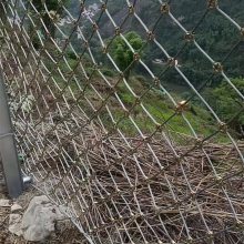 黑龙江伊春护山主动边坡防护钢丝绳网