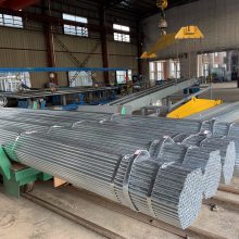 天津飞龙制管牛头牌42*1.8热镀锌大棚管,防腐抗碱折弯锌层260-300克10-15年