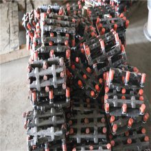 煤矿刮板输送机合结钢材料螺栓 表面淬火螺栓 调质热处理M24型E型螺栓